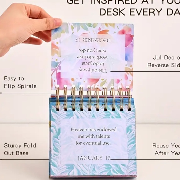 Inspirational Positive Affirmations Calendar - Picture 3 of 5